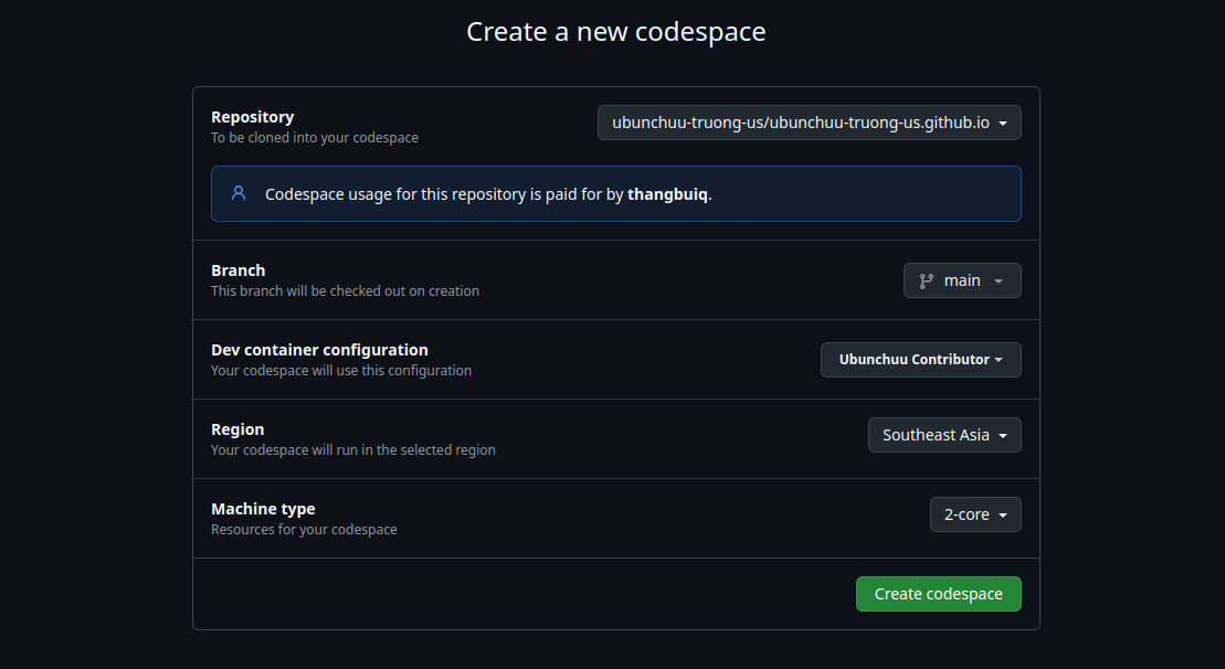 GitHub Codespaces